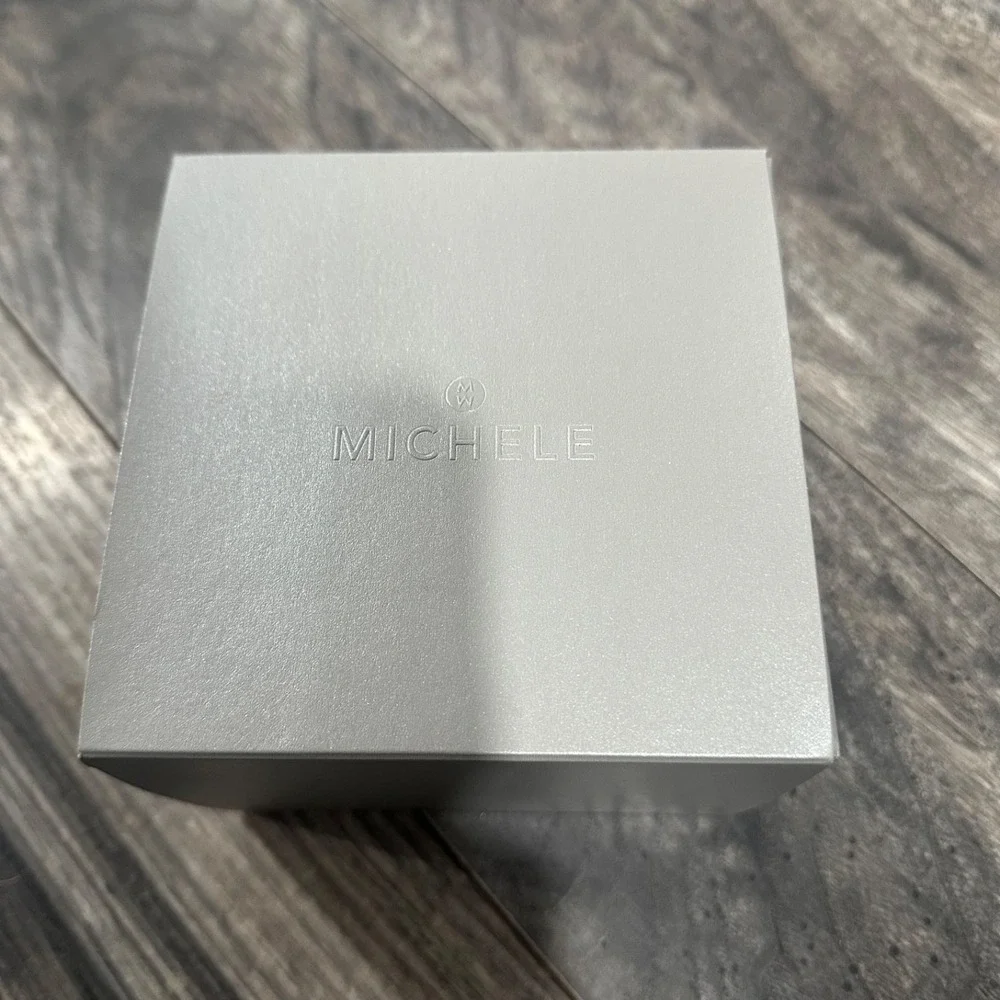 Brand New Michele Serein Mid Stainless Steel Diamond Dial Watch (MWW21B000147)